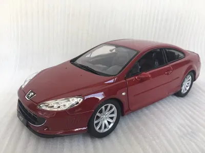 WELLY цветочный Peugeot Coupe 407 Коллекционная модель спортивного  автомобиля из сплава 1:18 статическое украшение хобби металлическая игрушка  праздничный подарок сувенир | AliExpress