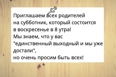 Акция «Все на субботник» (3 фото). Воспитателям детских садов, школьным  учителям и педагогам - Маам.ру