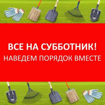 Акция «Все на субботник» (3 фото). Воспитателям детских садов, школьным  учителям и педагогам - Маам.ру