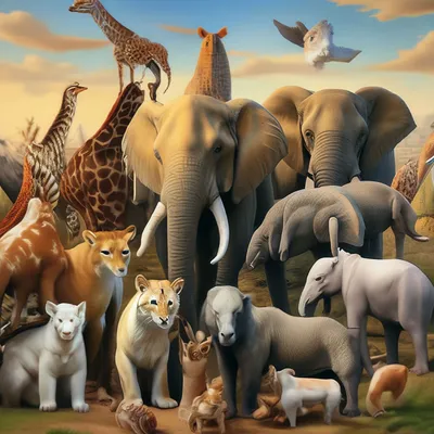 Все животные мира в картинках фотографии