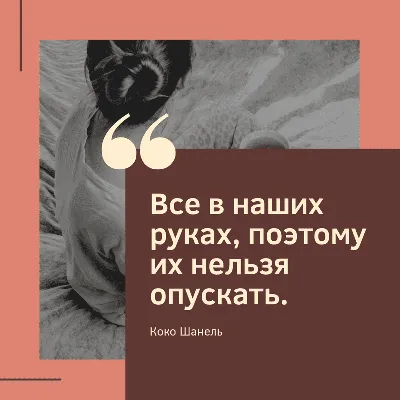 Цитаты великих людей в красивых картинках — дизайн Canva