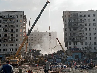 Взрыв жилого дома на улице Гурьянова в Москве (1999) - РИА Новости,  09.09.2019