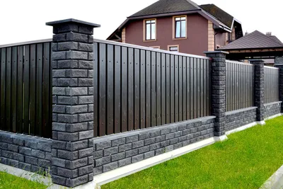 Забор для частного дома – идеи дизайна