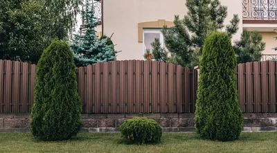 Деревянный забор на ленточном фундаменте для частного дома купить в Москве,  цена от 1600 руб. | Стройзабор