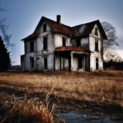 🏚️старый заброшенный дом 🏚️» — создано в Шедевруме