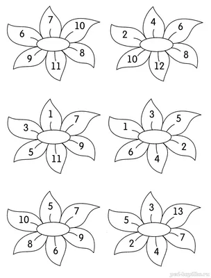 Задания по математике в картинках для детей 5-7 лет - Азбука воспитания