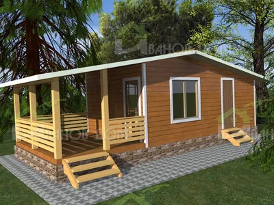 Дизайн-проект двухэтажного деревянного дома из клееного бруса