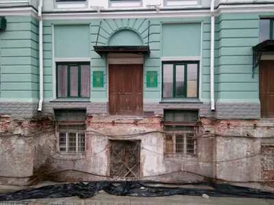 Санкт-Петербург. Закопанные дома