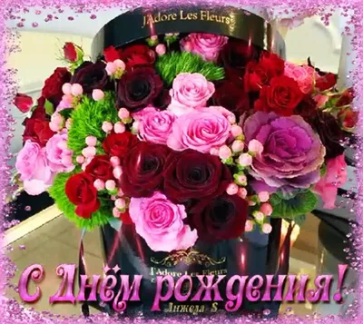 Поздравления и открытки с Днём Рождения по именам 💝 Мужчинам и Женщинам  бесплатно