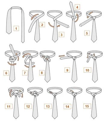 Как завязывать галстук. | Пикабу
