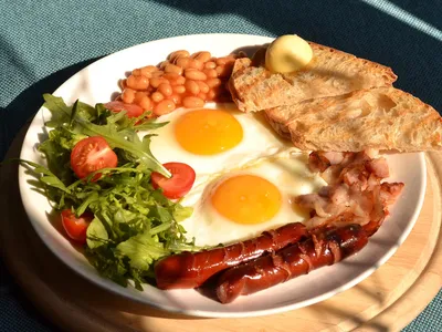 Завтрак по-американски - пошаговый рецепт с фото на Повар.ру
