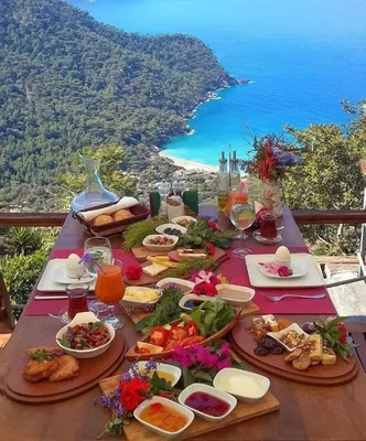 Как выглядит классический турецкий завтрак | Пикабу