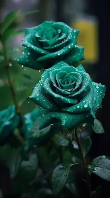 Красивые зеленые розы, крупным планом :: Стоковая фотография :: Pixel-Shot  Studio