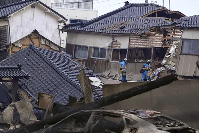 Количество жертв землетрясений в Японии возросло до 110