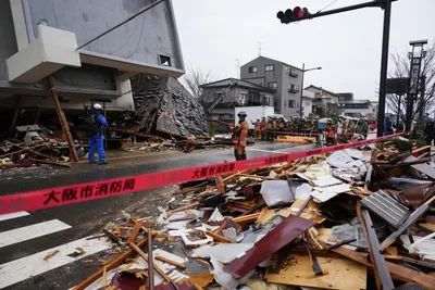 Мощное землетрясение произошло в Японии, объявлена угроза цунами