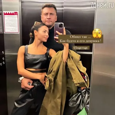 Живут вместе: Брутян снялась с Прилучным в лифте