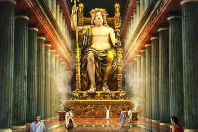 Зевс бога Король богов правитель Mount Olympus и Th Стоковое Изображение -  изображение насчитывающей мужчина, портрет: 124860845