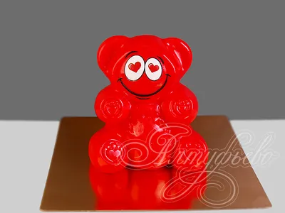 Игрушка Желейный Медведь Валера 9 см Fun Bear silicone toys | AliExpress