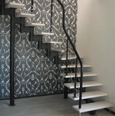 Металлические лестницы в доме | О.В.А.Л.46