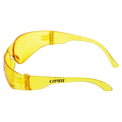Очки защитные Bee anti-scratch (желтые) GRAD (9411635) купить в  интернет-магазине Sigma