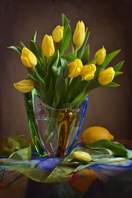 Желтые тюльпаны - цветок счастья! - Магазин цветов \"Ириска\"