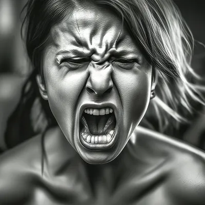 Женщина глава города в гневе …» — создано в Шедевруме
