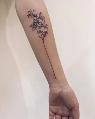 Женские татуировки на руке в формате PNG