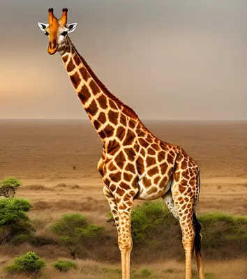 Жираф иллюстрация - 41 фото
