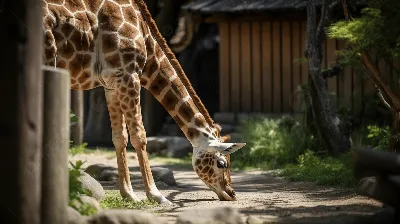 Дикая Жирафа — стоковые фотографии и другие картинки Жираф - Жираф, Голова  животного, Южные жирафы - iStock