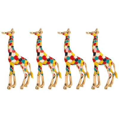 Мультяшные жирафы, наклейки на стену для детской, детской, спальни,  гостиной, украшение, Риши, настенные наклейки, художественная роспись,  домашний декор | AliExpress