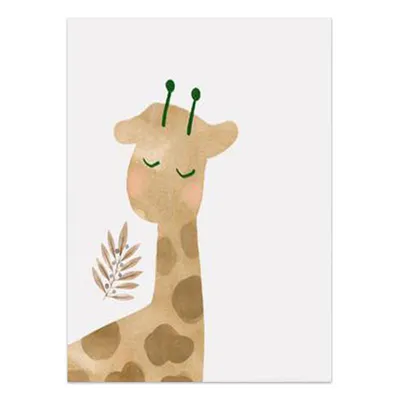 Картинки жирафа мультяшные - 60 фото