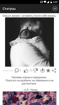 Жизненные статусы в картинках - 📝 Афоризмо.ru