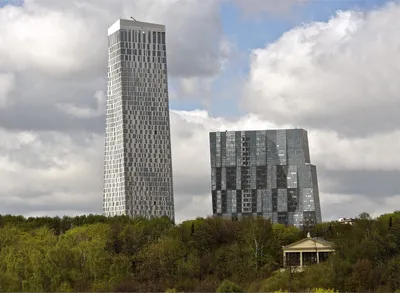 Небоскреб на Мосфильмовской улице : Sergey Skuratov Architects