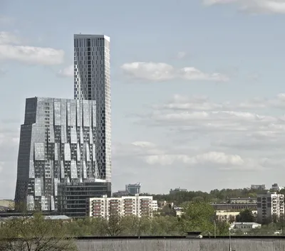 Небоскреб на Мосфильмовской улице : Sergey Skuratov Architects