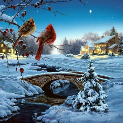 Лесной народ» | Как прекрасен зимний лес, полный сказок и чудес....  Обсуждение на LiveInternet - Российский… | Зимние картинки, Зимние сцены,  Рождественские картины