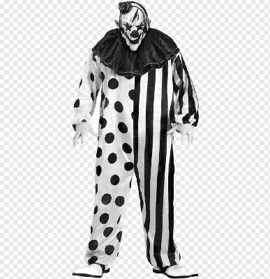 Злой клоун: большое изображение в формате JPG