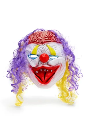 Фотография Злой клоун в стиле готики