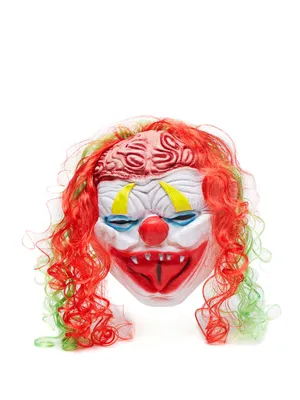 Фото Злой клоун с красным носом