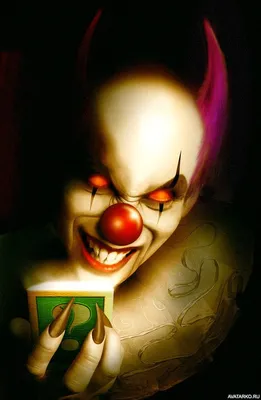 Ужасы, #Клоуны, #аватары, #картинки, #фото, #авы,  https://avatarko.ru/kartinka/22448 | Злые клоуны, Клоуны, Картинки