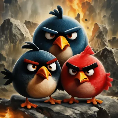 Картинка с птичкой из игры Angry Birds. Скачать аватар со злой взрывающейся  птицей. — Картинки и аватары | Искусство птицы, Рисунки, Птицы