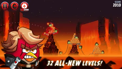 Angry Birds 2 Angry Birds Seasons Angry Birds Звездные войны II, Angry  Birds, Птицы любви, птица, злой Птицы Фильм png | PNGWing