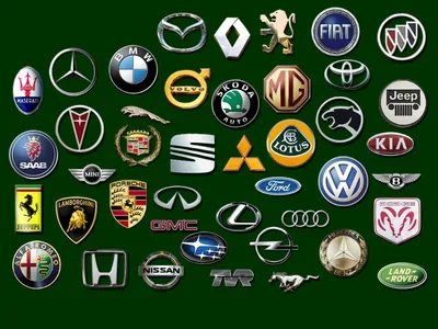 Немецкие марки автомобилей со значками и названиями