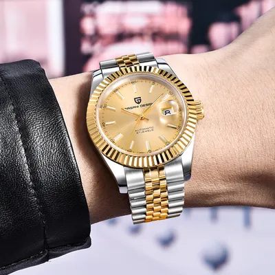 Золотые часы на руке: фото для любителей роскоши