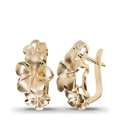 Золотые серьги-капельки — купить сережки-капли из золота в  интернет-магазине AllTime.ru, фото и цены в каталоге