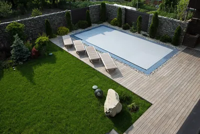 Ландшафтный дизайн двора частного дома: зонирование, декоративное  оформление, озеленение | Интерьерро | Дзен