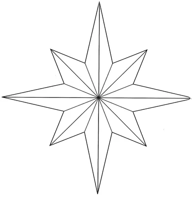 1/8 шт. большой шаблон Звезда трафареты для разных размеров рисования шаблон  настенные художественные украшения Рождественские принадлежности |  AliExpress