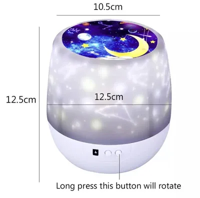 Ночник проектор звездного неба Starry Projector Light Galaxy Night  беспроводной с пультом ДУ купить со скидкой в Москве